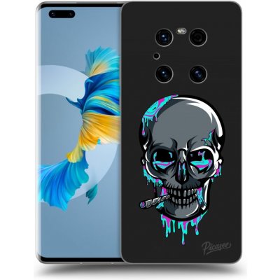 Pouzdro Picasee silikonové Huawei Mate 40 Pro - EARTH - Lebka 3.0 černé – Zboží Mobilmania