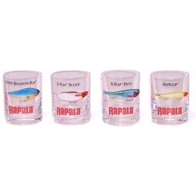 Rapala Glass Shots - panákovky 4ks – Hledejceny.cz