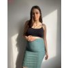 Těhotenská sukně Tummy těhotenská sukně aqua