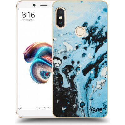 Pouzdro Picasee silikonové Xiaomi Redmi Note 5 Global - Organic blue čiré – Zboží Mobilmania