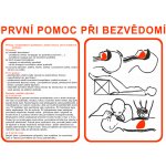 Pravidla první pomoci První pomoc při bezvědomí samolepící vinylová fólie A3 (420 x 297 mm) – Hledejceny.cz