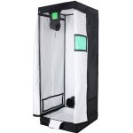 BudBox PRO Shorty 100x100x180 cm stříbrný – Sleviste.cz