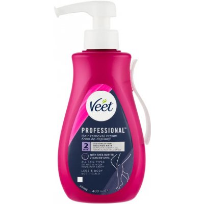 Veet Depilační krém pro všechny typy pokožky Proffesional (Hair Removal Cream) 100 ml – Zboží Dáma