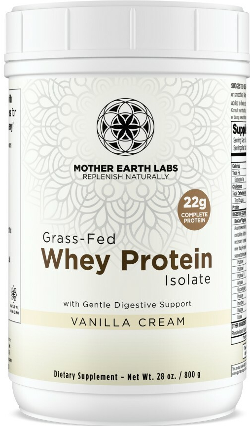 Mother Earth Labs Grass-Fed Whey Protein 800 g