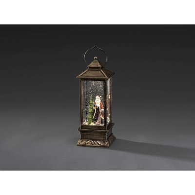 Konstsmide LED hranatá sněhová lucerna barva teplá bílá Santa Claus – Hledejceny.cz