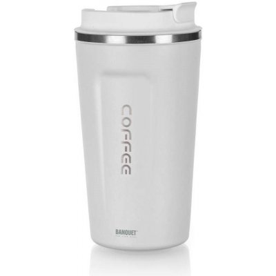 Banquet Arty cestovní termohrnek 450 ml bílý – Sleviste.cz
