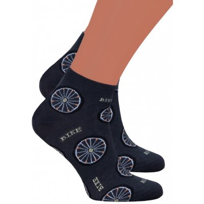 STEVEN Chlapecké kotníkové ponožky 025/033 grafit (šedá) – Sleviste.cz