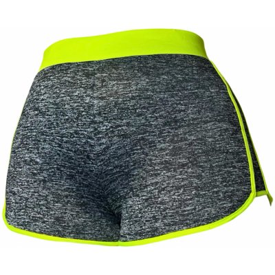 Dámské bambusové šortky 330-1 žluté – Zboží Dáma