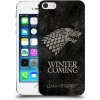 Pouzdro a kryt na mobilní telefon Pouzdro HEAD CASE Apple iPhone SE, 5 a 5S Hra o trůny - Stark - Winter is coming