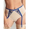 Korzety Panache Rosa Suspender Brief cobalt latte 10794