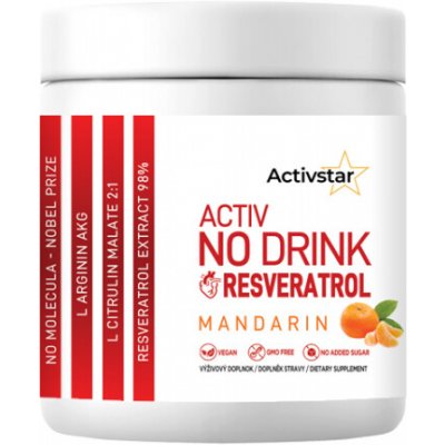Activstar NO + resveratrol drink 240 g – Hledejceny.cz