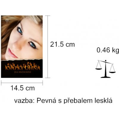 Kvapky ohňa - Jela Mlčochová – Hledejceny.cz