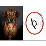 Karlie obojek Svítící Visio Light s LED diodami – Sleviste.cz