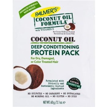 Palmer's Hair hloubkově regenerační kondicionér pro suché a poškozené vlasy Coconut Oil Formula With Coconut Milk Keratin & Silk Protein 60 g