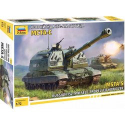 Zvezda MSTA S Self Propelled Howitzer 1:72