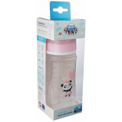 Canpol babies láhev se širokým hrdlem Exotic Animals 35/221 PIN 240 ml – Zboží Dáma