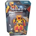 Mikro Trading Transformační Robot Transformer Létající Auto plast 12cm – Zboží Dáma