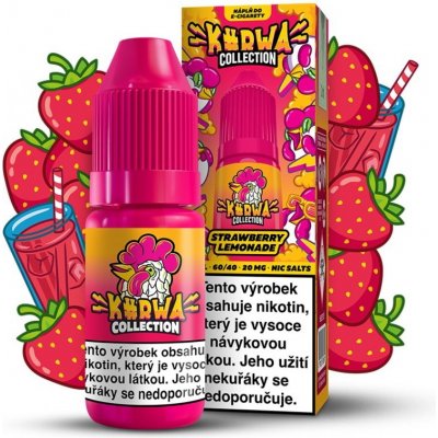Kurwa Collection Strawberry Lemonade 10 ml 20 mg – Zboží Mobilmania