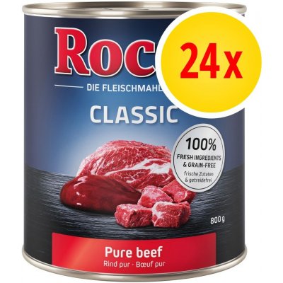 Rocco Classic Mix Čisté hovězí 24 x 0,8 kg