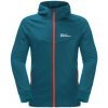 Pánská mikina Jack Wolfskin HYDRO GRID HOODED FZ modrá 1710002-4133