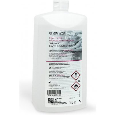 Unigloves dezinfekce na ruce a kůži 1 l – Hledejceny.cz