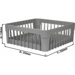G.Gastro (6 Kusů) Koš na sklenice 1/1 - 350x350 mm - šedý - D11886334 – Hledejceny.cz