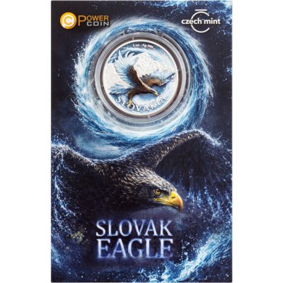 Česká mincovna Stříbrná mince Orel 2026 kolor proof 1 oz – Sleviste.cz