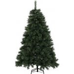 Strom vánoční - umělá borovice, LED osvětl., výška 185 cm, zelený Autronic (STROM012-185), Zelená, Plast – Hledejceny.cz