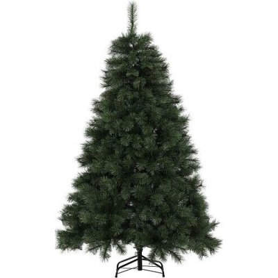 Strom vánoční - umělá borovice, LED osvětl., výška 185 cm, zelený Autronic (STROM012-185), Zelená, Plast – Hledejceny.cz