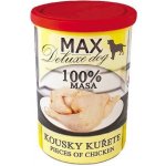 Max Deluxe Dog kousky kuřete s mrkví 400 g – Sleviste.cz