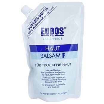 Eubos Basic Skin Care F tělový balzám pro suchou pokožku náhradní náplň 400 ml