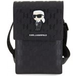 Karl Lagerfeld Saffiano Monogram Wallet Bag Ikonik – Zboží Živě