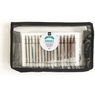 Sada kruhových jehlic DROPS Pro Romance Deluxe Set (3,5 - 8 mm) – Hledejceny.cz