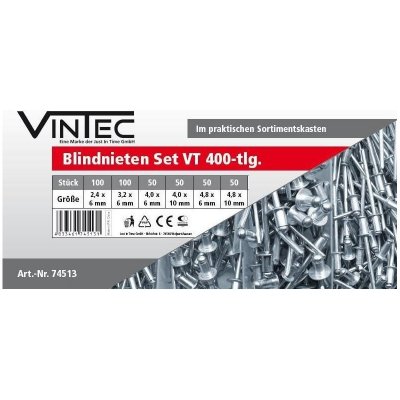 Vintec Nýty VT 400 74513V – Hledejceny.cz
