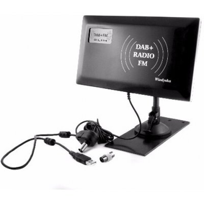 PS Antena pokojowa DAB+ FM Slim. – Hledejceny.cz