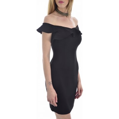 Guess dámské elegantní šaty černá – Zboží Mobilmania