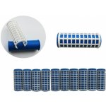 DUKO Natáčky 2420 Varné natáčky na vlasy 22x65mm modrobílé 10ks - střední – Hledejceny.cz