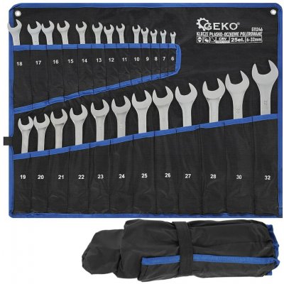 Geko sada klíčů očkoplochých, 25ks 6-32mm G11246 – Hledejceny.cz