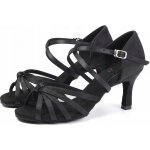 Lelka taneční boty na latino W217 black – Sleviste.cz