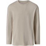 Esmara Men pánské triko s dlouhými rukávy béžová – Zboží Dáma