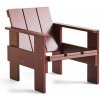 Zahradní židle a křeslo HAY Křeslo Crate, iron red