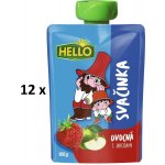 Hello ovocná kapsička s Jahodami 12 x 100 g – Sleviste.cz