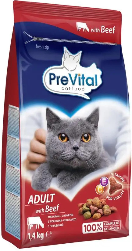 PreVital Adult hovězí 4 x 1,4 kg