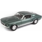 Maisto 1967 Ford Mustang Fastbackmetal zelená 1:18 – Hledejceny.cz