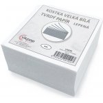 Vikpap VK030 - kostka velká, bílá, tvrdý papír 9 × 9 × 4,5 cm, 150 listů – Zboží Dáma
