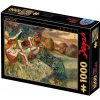 Puzzle D-Toys Degas Edgar Čtyři tanečníci 1000 dílků