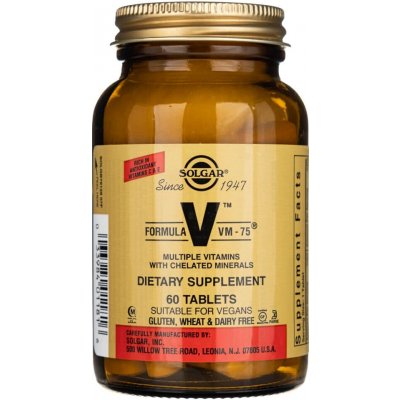 Solgar Vitamins Formule VM-75 60 tablet – Hledejceny.cz