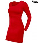 Jožánek kojicí šaty Elena dlouhý rukáv červené – Zboží Dáma