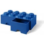 LEGO® Úložný box 250 x 502 x 181 se šuplíky tmavě modrá – Sleviste.cz