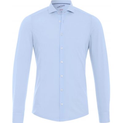 Pure funkční košile slim fit "Functional" s extra prodlouženým rukávem světle modrá – Zboží Mobilmania